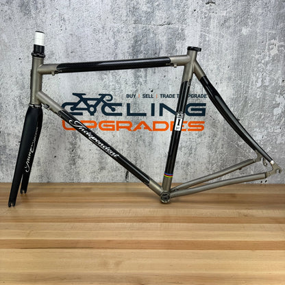 2022 Independent Fabrication 54.5cm Rim Brake Carbon Titanium Frameset 700c