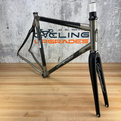 2022 Independent Fabrication 54.5cm Rim Brake Carbon Titanium Frameset 700c