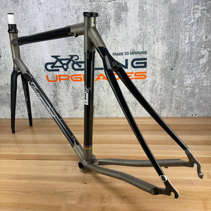 2022 Independent Fabrication 54.5cm Rim Brake Carbon Titanium Frameset 700c