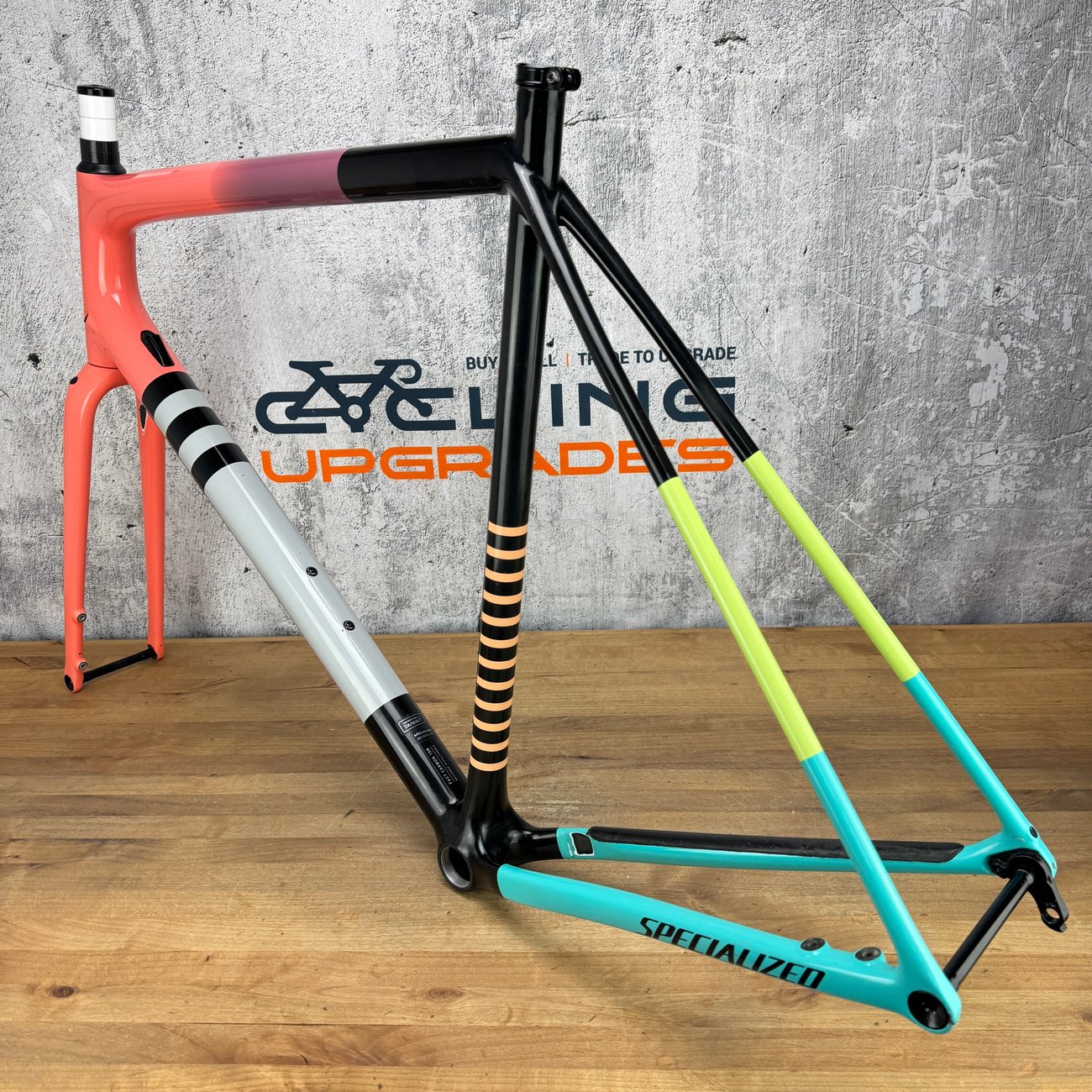 2022 Specialized Crux Pro 61cm Carbon Disc Brake Gravel Frameset 700c 1550g