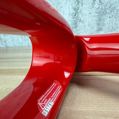 2022 Time ADHX Team Red Alpe d'Huez X Small Carbon Disc Frameset 700c 1982g