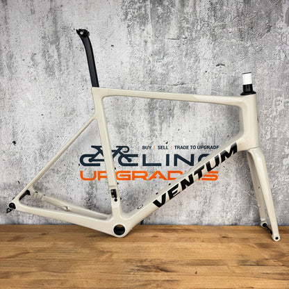 2022 Ventum NS1 XL (60cm) Sandstone Carbon Road Bike Disc Frameset 700c 1870g