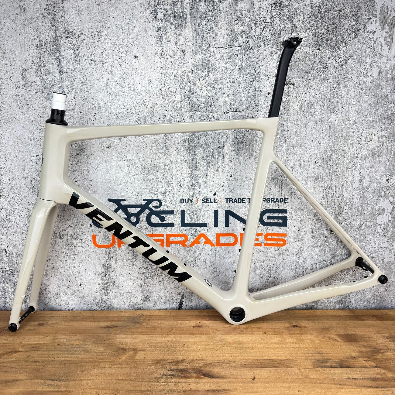 2022 Ventum NS1 XL (60cm) Sandstone Carbon Road Bike Disc Frameset 700c 1870g