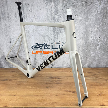 2022 Ventum NS1 XL (60cm) Sandstone Carbon Road Bike Disc Frameset 700c 1870g