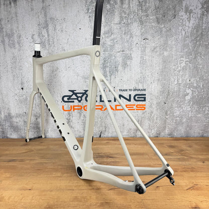 2022 Ventum NS1 XL (60cm) Sandstone Carbon Road Bike Disc Frameset 700c 1870g