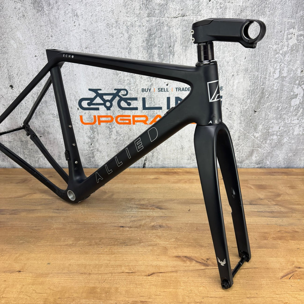 2023 Allied Echo Road Gravel XS Carbon Disc Brake Frameset 700c 1966g — photo 3 of 15