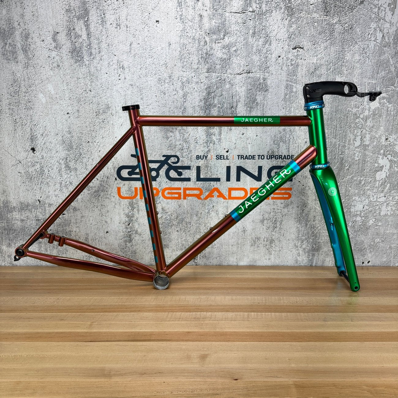 2025 Jaegher FL.X Hurricane 54cm Steel Disc Frameset 700c Chris King Headset