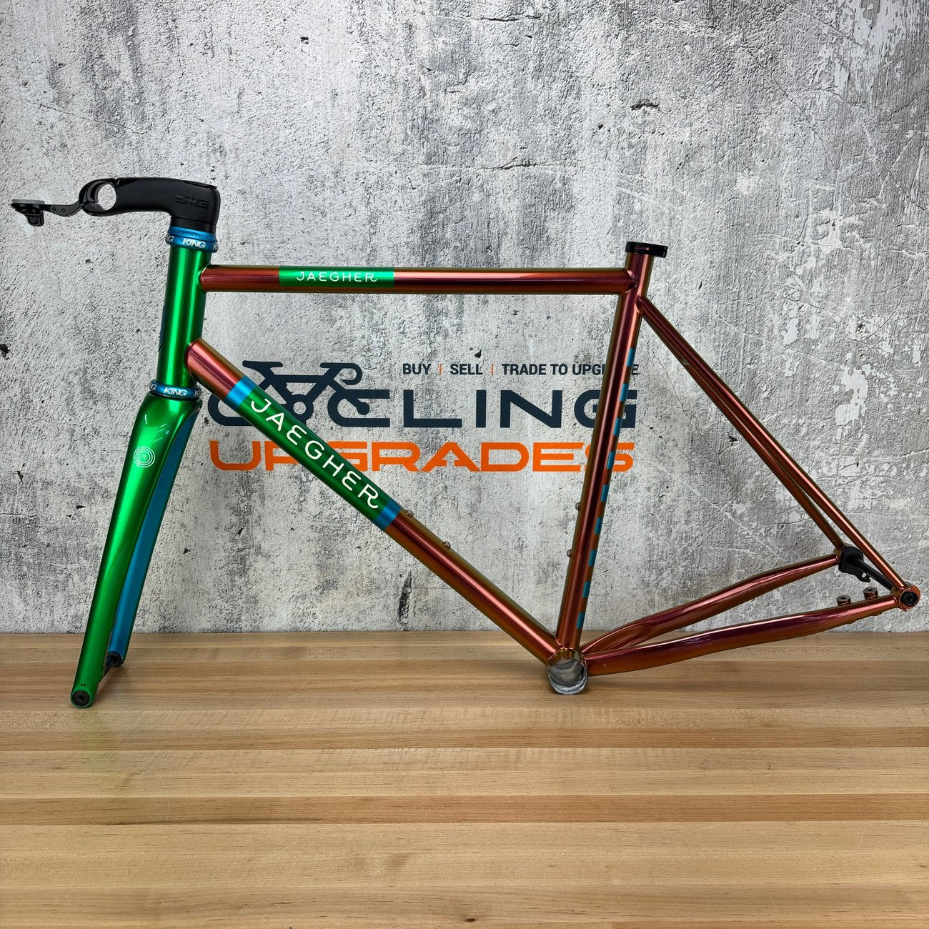 2025 Jaegher FL.X Hurricane 54cm Steel Disc Frameset 700c Chris King Headset
