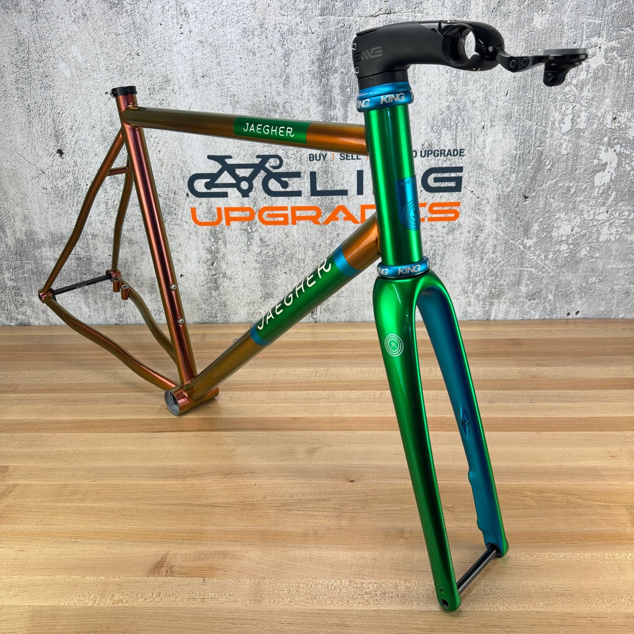 2025 Jaegher FL.X Hurricane 54cm Steel Disc Frameset 700c Chris King Headset