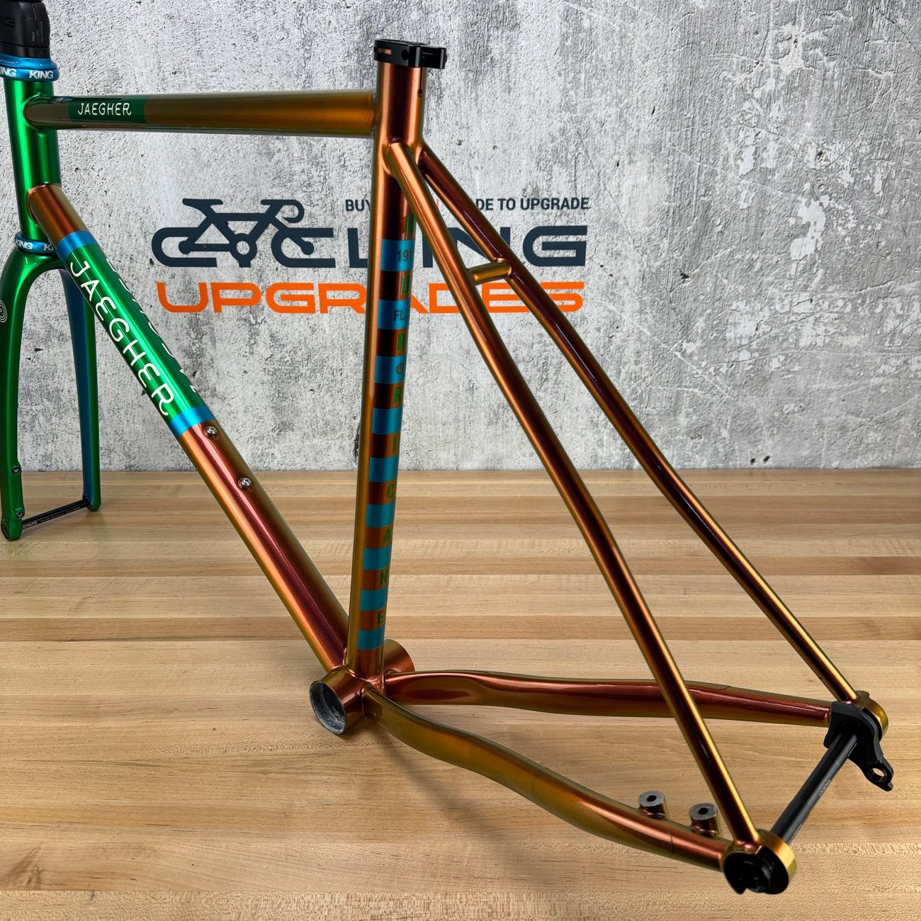 2025 Jaegher FL.X Hurricane 54cm Steel Disc Frameset 700c Chris King Headset