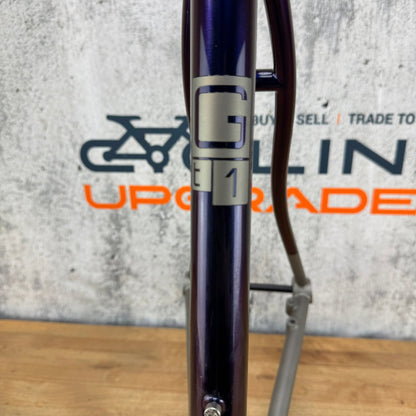 2025 Mosaic GT-1 AR 60cm Titanium Chameleon Disc Frameset 700c Chris King 2640g