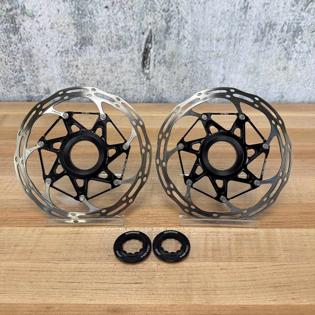 Low Mile! SRAM CLX Centerline Center Lock Brake Rotors