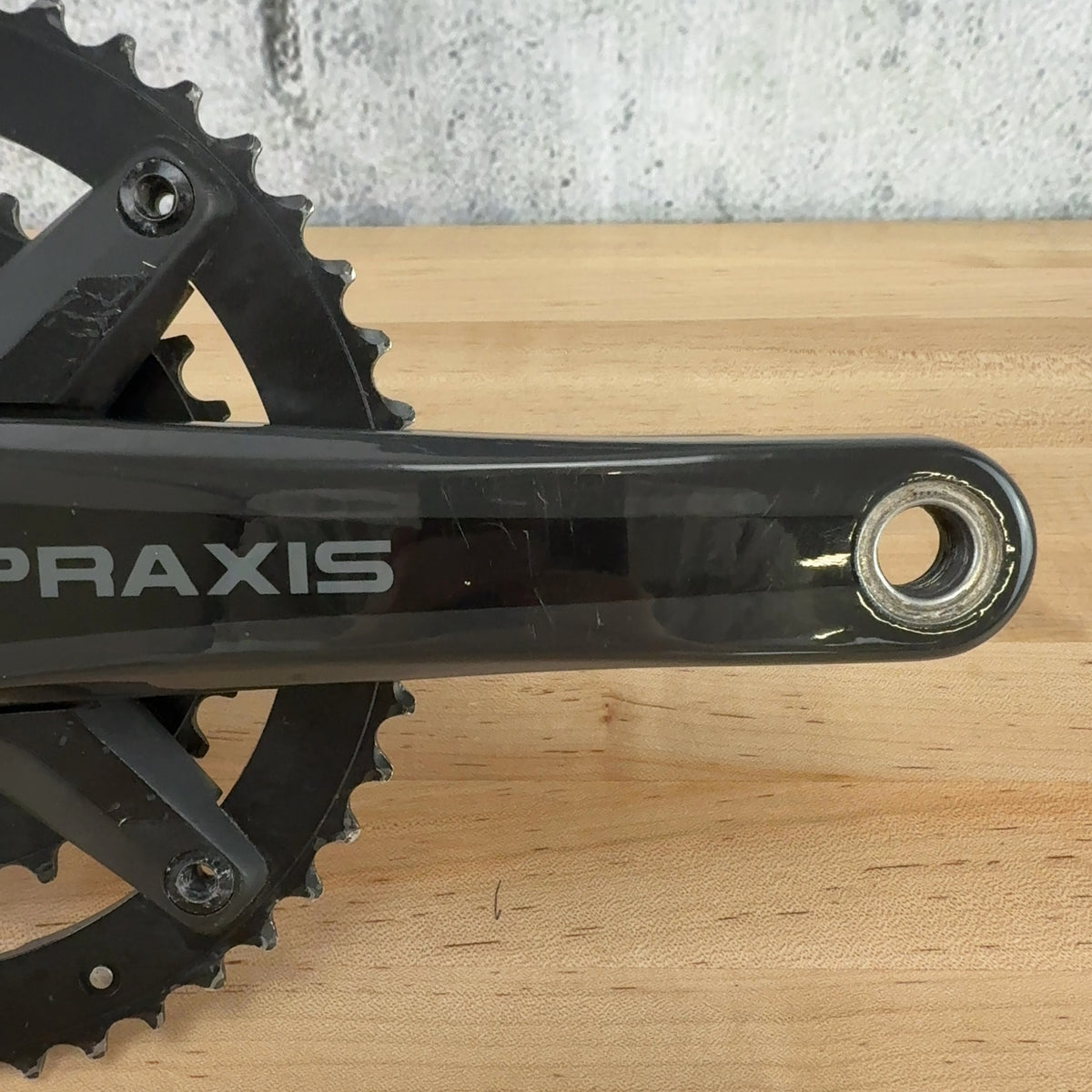 Praxis Zayante Carbon S 172.5mm 48/32t 160/104mm Bike Crankset 652g