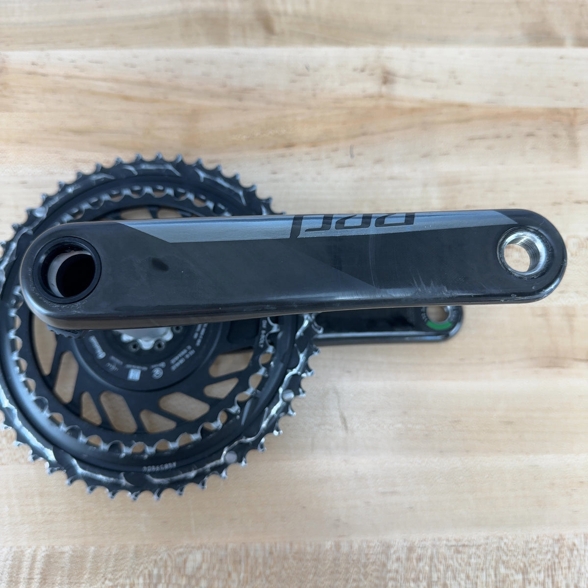 Low Mile! SRAM Red AXS D1 Quarq 172.5mm 48/35T 12-Speed Carbon Crankset 614g