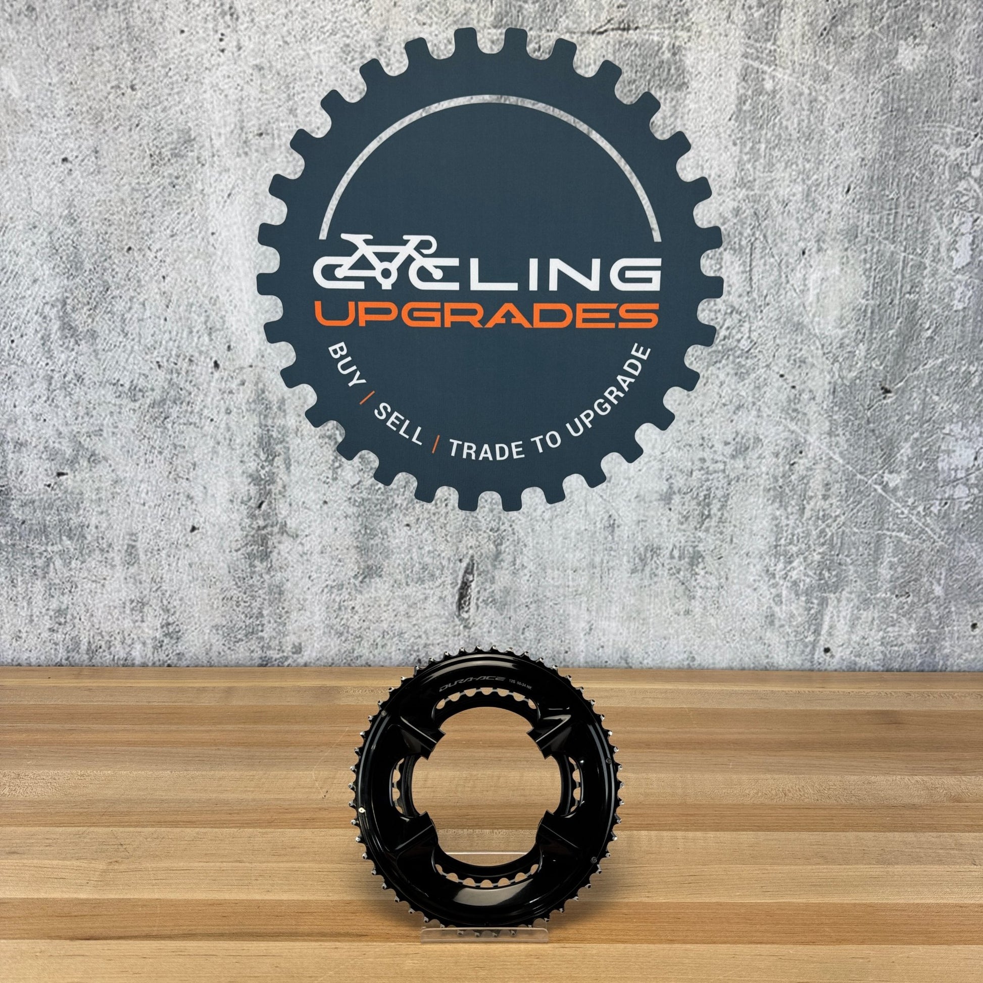 Shimano Dura-Ace 50/34t 12-Speed 110 BCD 4-Bolt Bike Chainring Set 139g