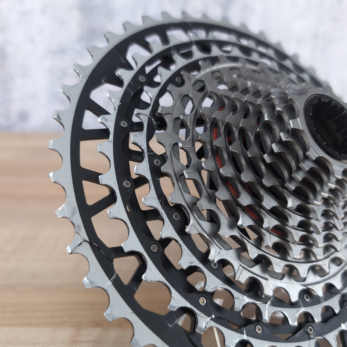 Low Mile! SRAM Red XPLR E1 XG-1391 10-46t Gravel 13 Speed Cassette XDR 296g — photo 3 of 7