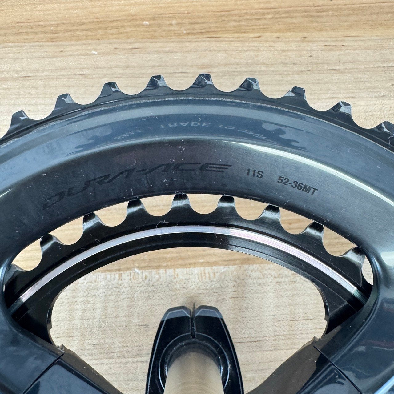 Shimano Dura-Ace FC-R9100-P 170mm 52/36 Dual Sided Power Meter 11 Speed Aluminum Crankset with Chainrings
