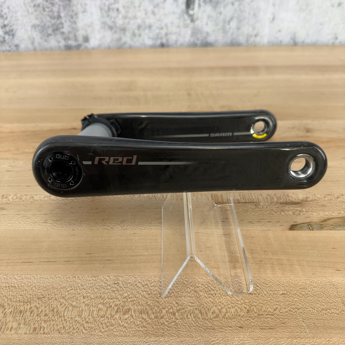 Light Use! SRAM Red AXS E1 DUB SL 175mm Carbon Crank Arm Assembly — photo 3 of 6