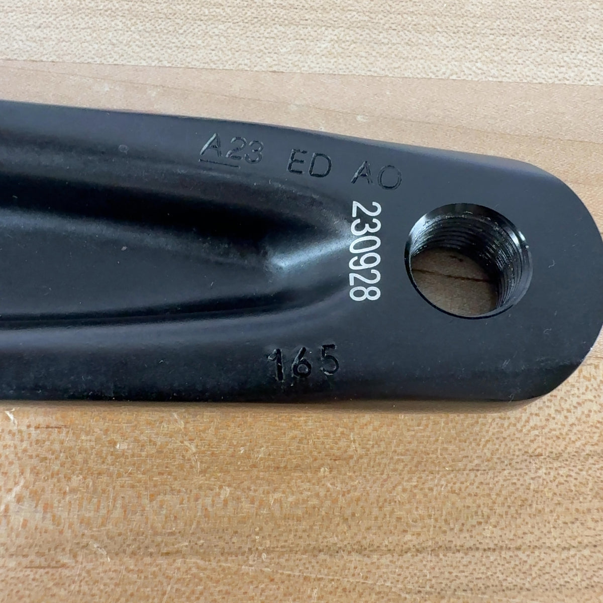 Light Use! SRAM Rival AXS D1 Quarq Power Meter 165mm Alloy Crank Arm Assembly