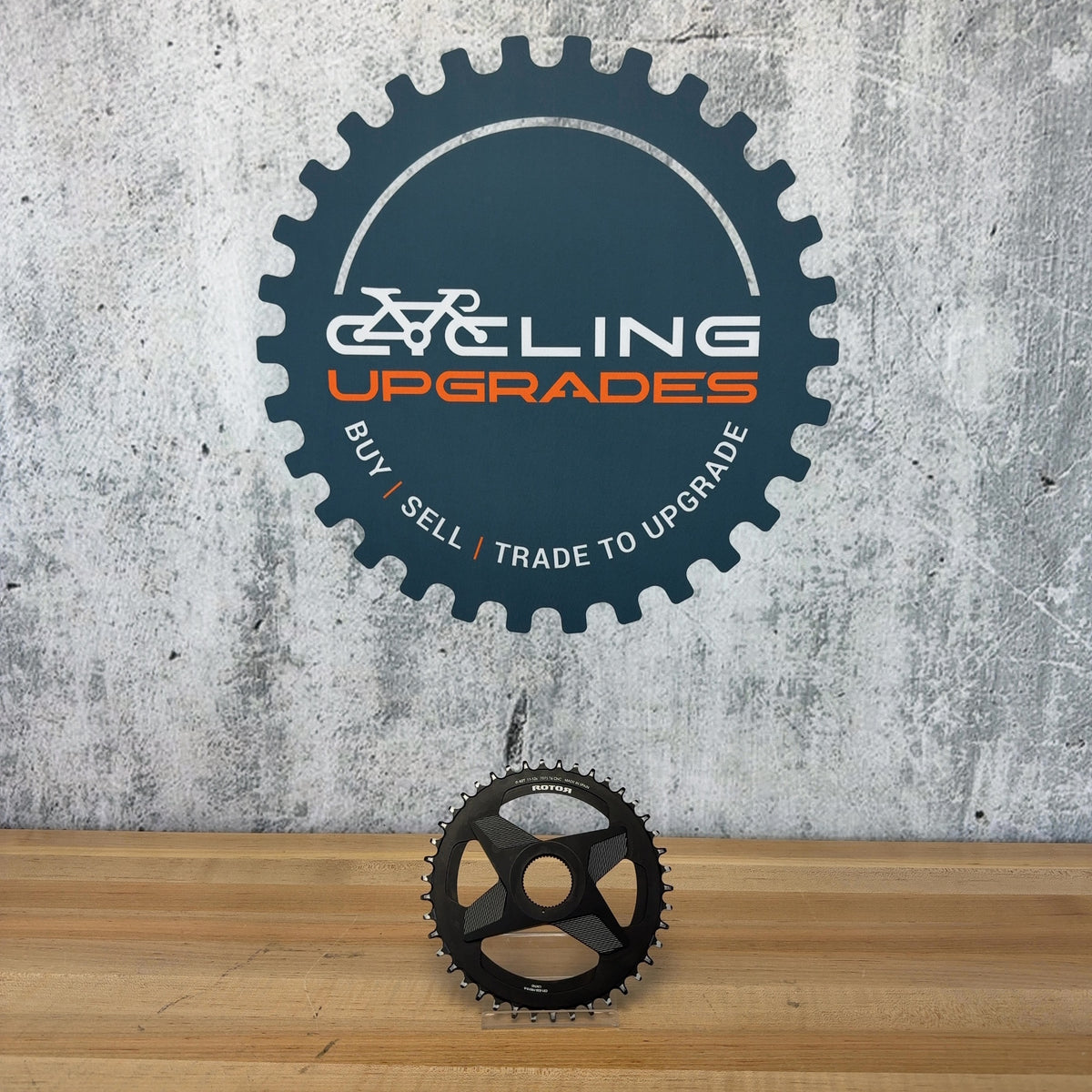Rotor Round Ring 1x DM 12-11s 42t 1x Bike Chainring Black 98g
