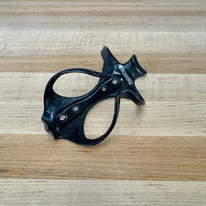 Arundel Mandible 3K Weave Glossy Black Carbon Water Bottle Cages