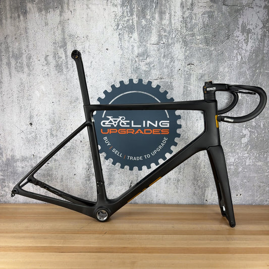 Low Mile! Enve Melee 60cm Black Carbon Road Bike Frameset 700c 2291g