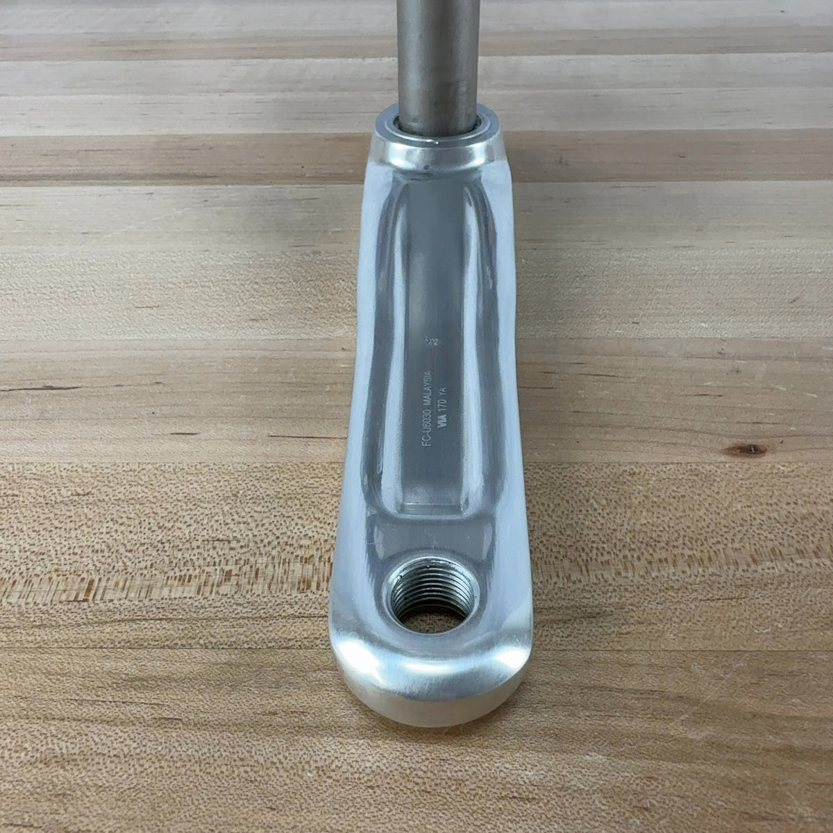 New Take Off! Shimano CUES FC-U6030-1 170mm 42T Silver Gravel Crankset MSRP $125 — photo 10 of 11