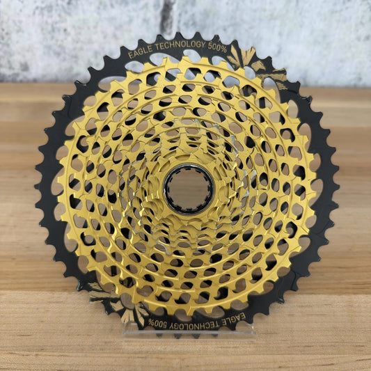 Light Use! SRAM Eagle XX1 XG-1299 10-50t Gold MTB 12-Speed Bike Cassette 368g
