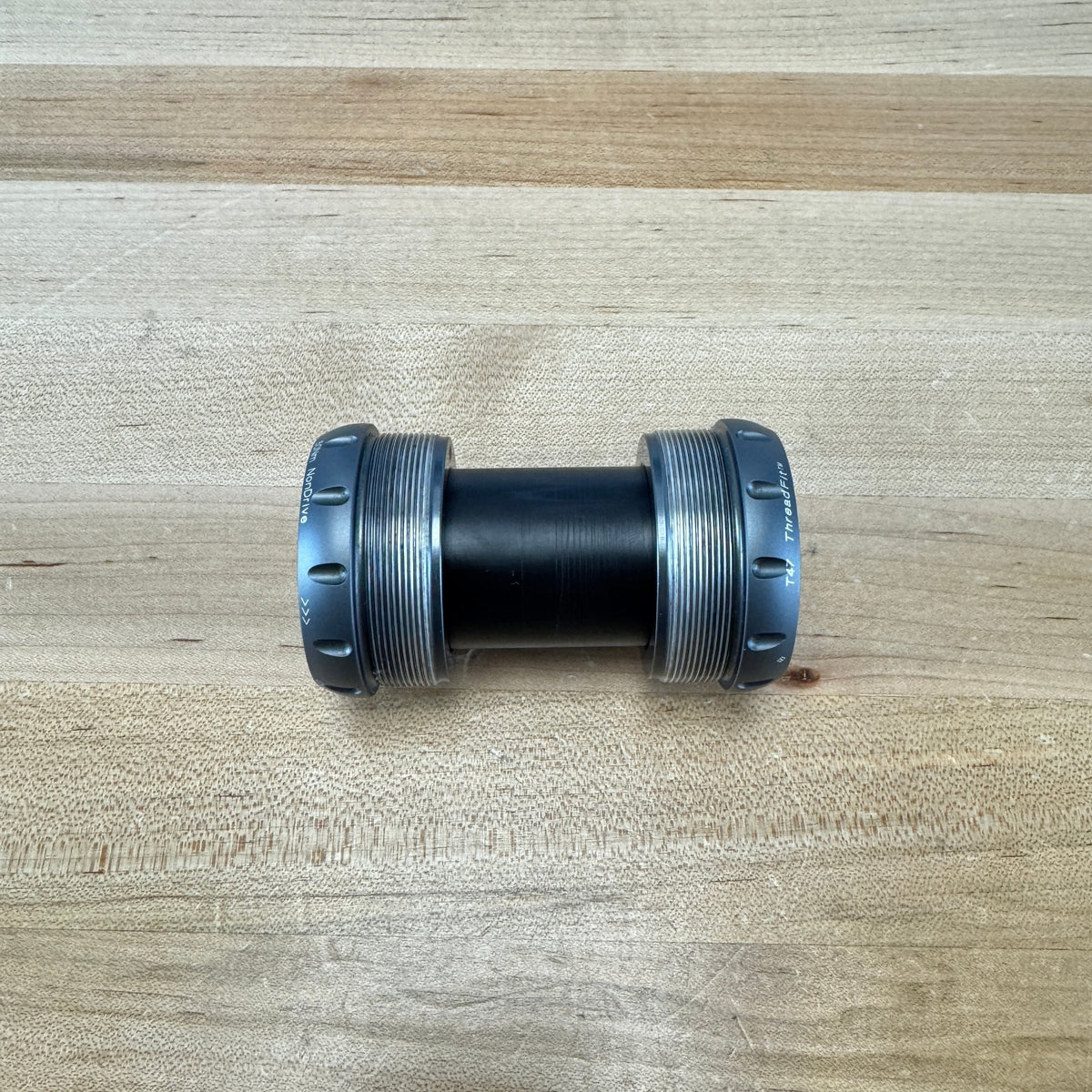 Low Mile! Chris King T47 Threadfit DUB Grey Steel Bottom Bracket