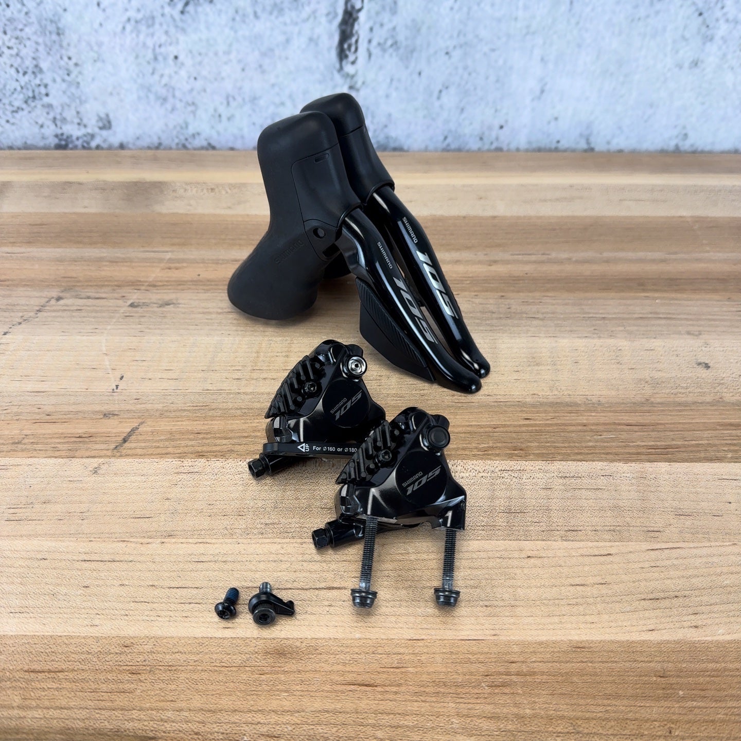 Shimano 105 R7170 Di2 Electronic 12-Speed Bike Shifters w/ Brake Calipers 723g