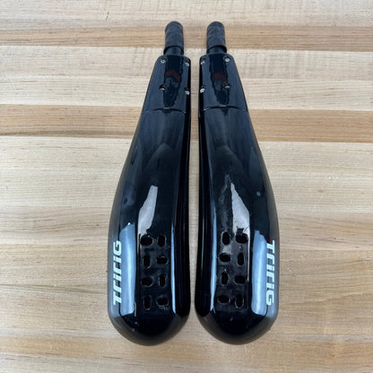 Low Mile! Tririg Ultimate EVO Arm Cups Closed Back Carbon TT Cockpit