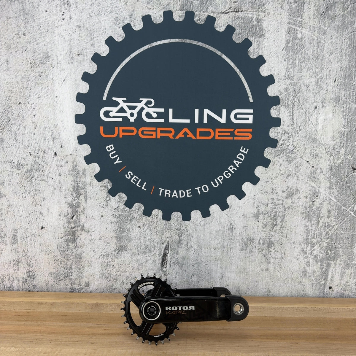Light Use! Rotor Kapic Carbon 30t 165mm Mountain Bike Crankset 434g MSRP $618 — photo 2 of 9