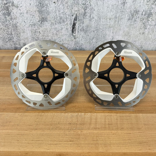 New! Shimano XT RT-MT800-S 160mm/160mm Center-Lock Disc Brake Rotors 219g