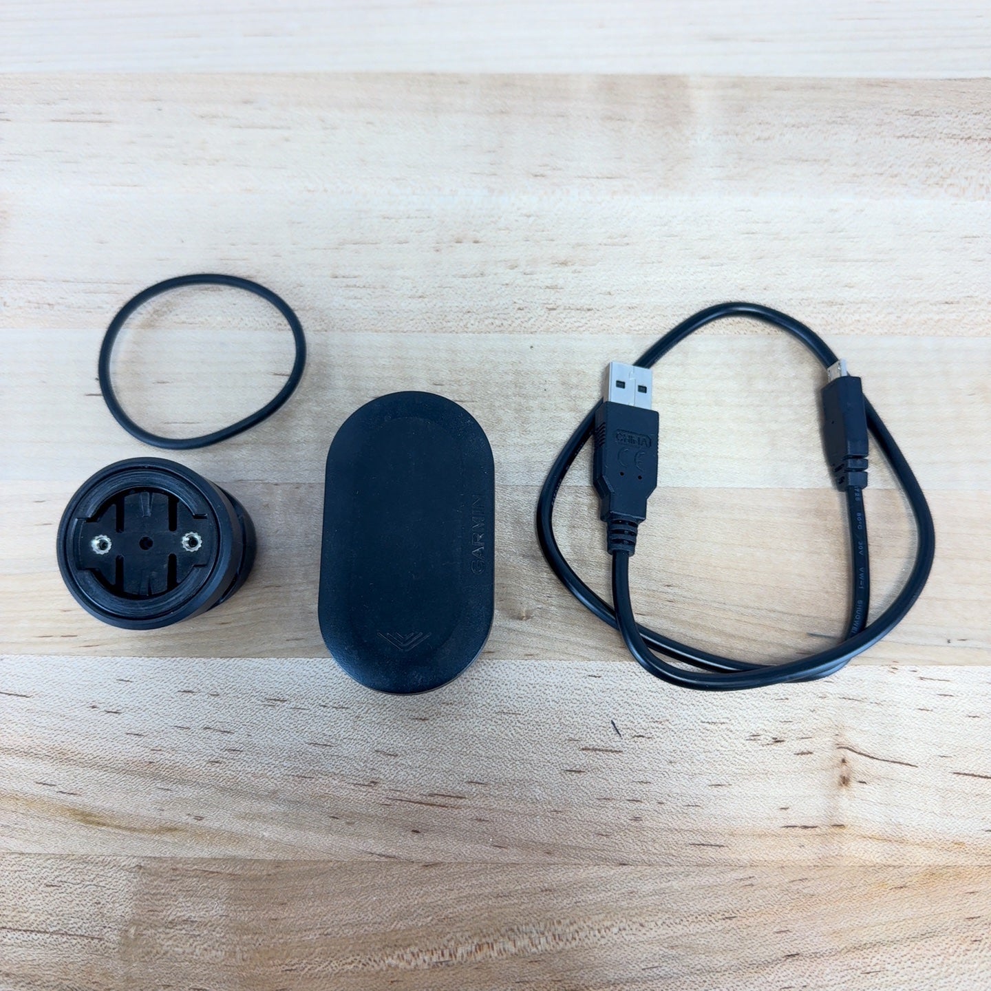 Light Use! Garmin Varia RVR315 Bike Rear Radar Device w/ Mount 52g