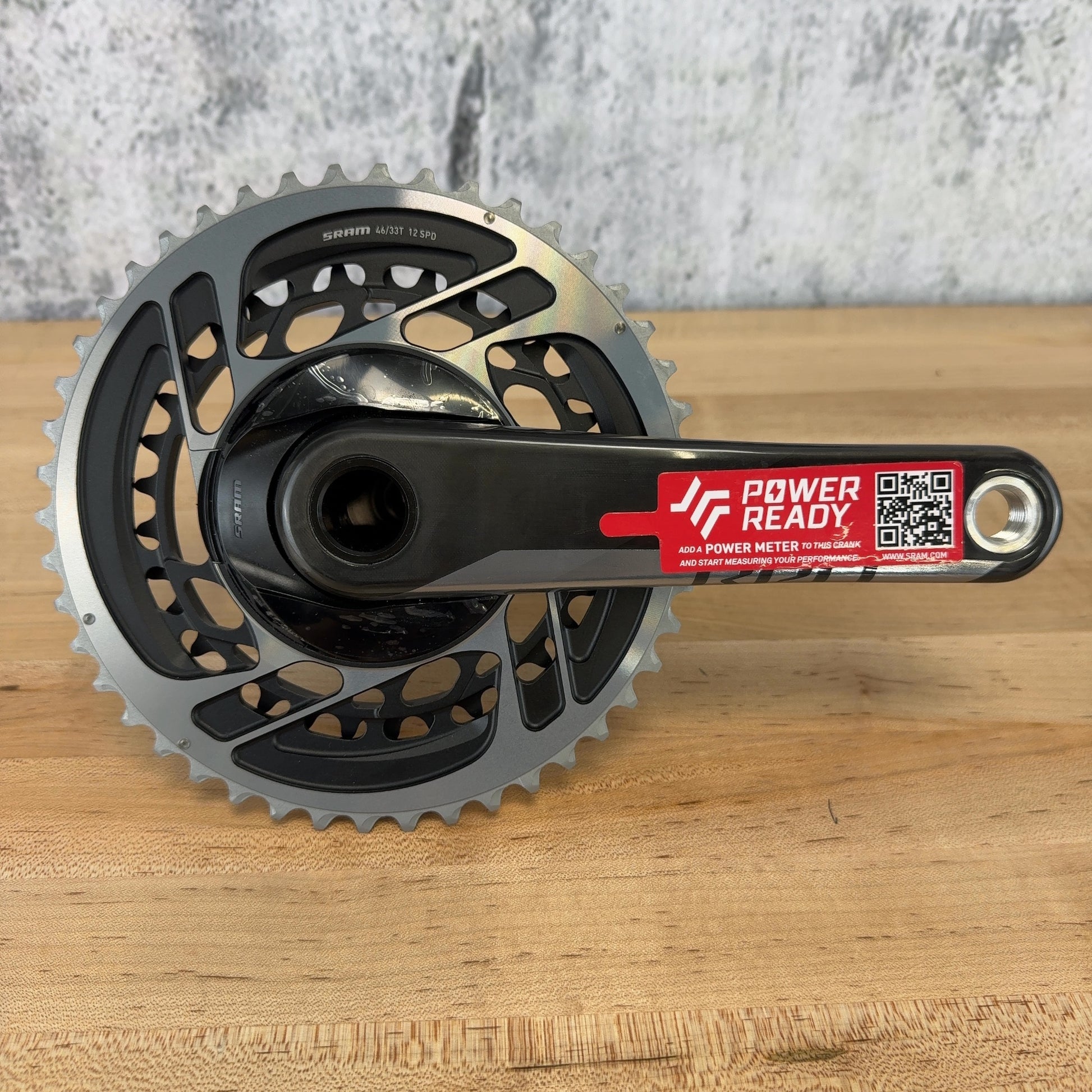 New! SRAM Red AXS D1 24mm 167.5mm 46/33t Carbon DUB 8-Bolt 12 Speed Crankset