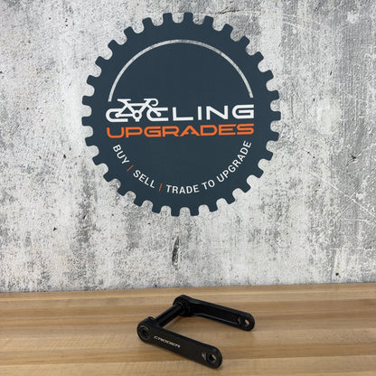 Light Use! Croder Spirit 150mm 8-Bolt 24mm Black Alloy Crank Arm Assembly 492g