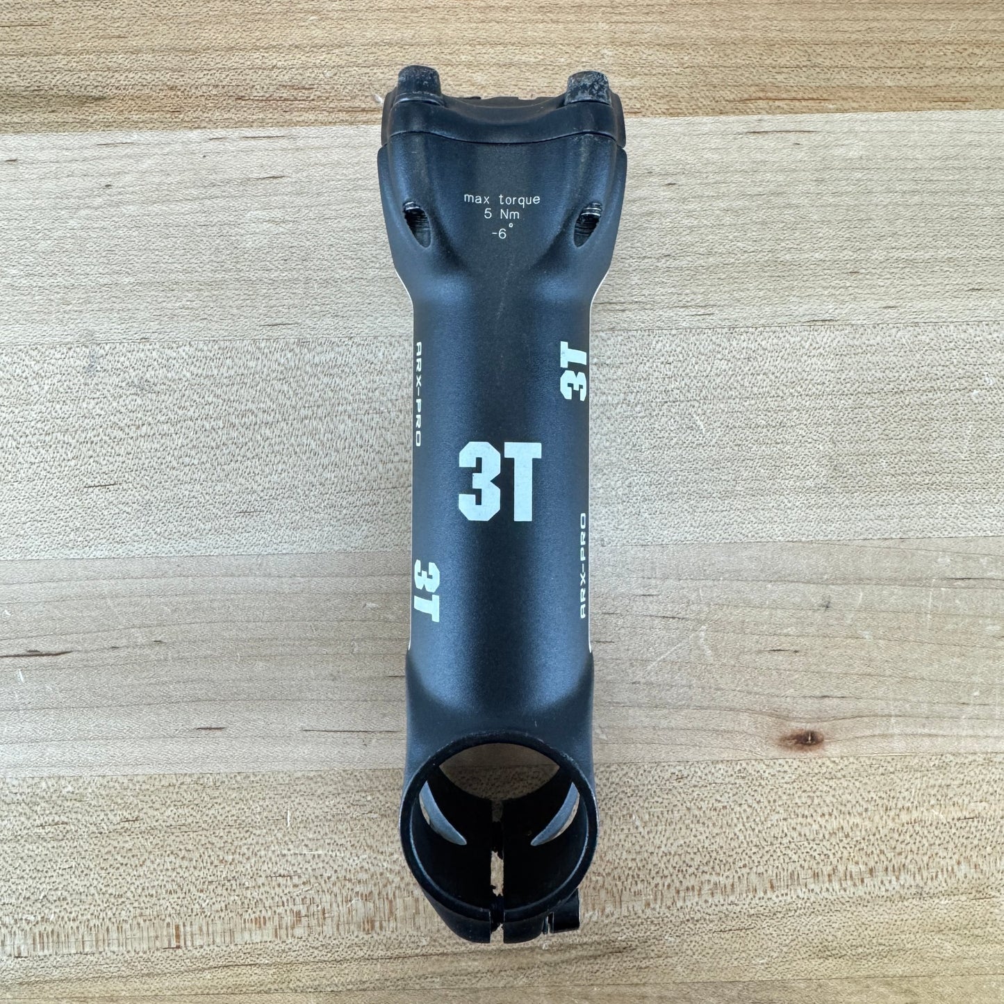 3T ARX-PRO 110mm ±6 Degree 31.8mm Aluminum Bike Stem 135g "Typical Wear" 1 1/8"
