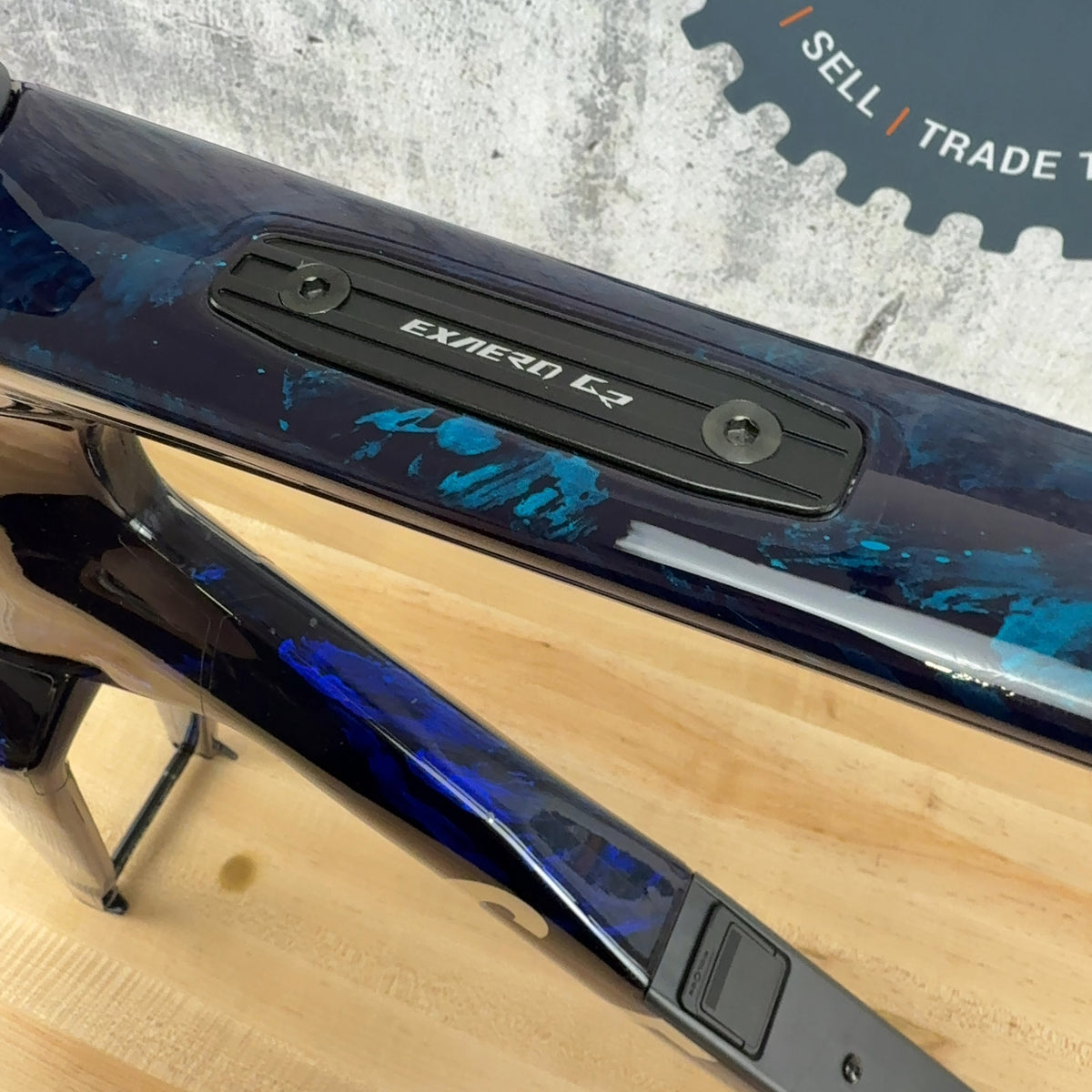 Mint! 2026 SEKA ExAero GR 58cm Mariana Blue Carbon Gravel Brake Frameset 700c — photo 15 of 28