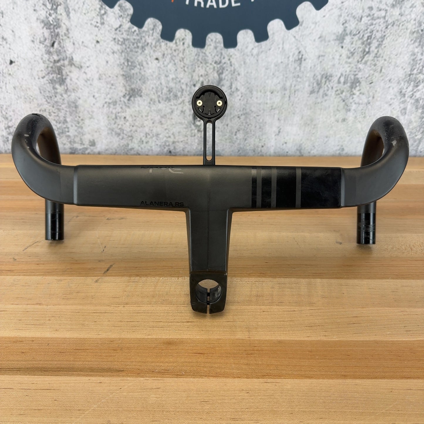 Low Mile! Deda Elementi Alanera RS 42cm x 110mm Carbon Integrated Handlebar 394g