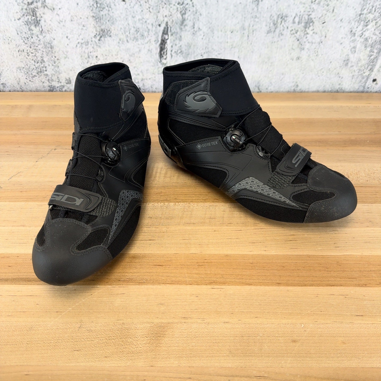 Sidi Zero Gore 2 46 EU 3-Bolt Cold Weather Winter Road Cycling Shoes Black