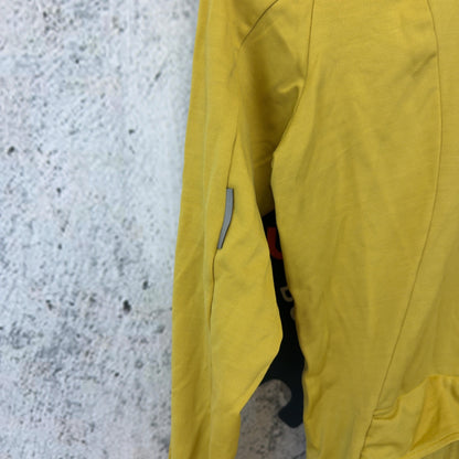 Velocio Recon Large Mustard Yellow Women's Cold Weather Cycling Jacket