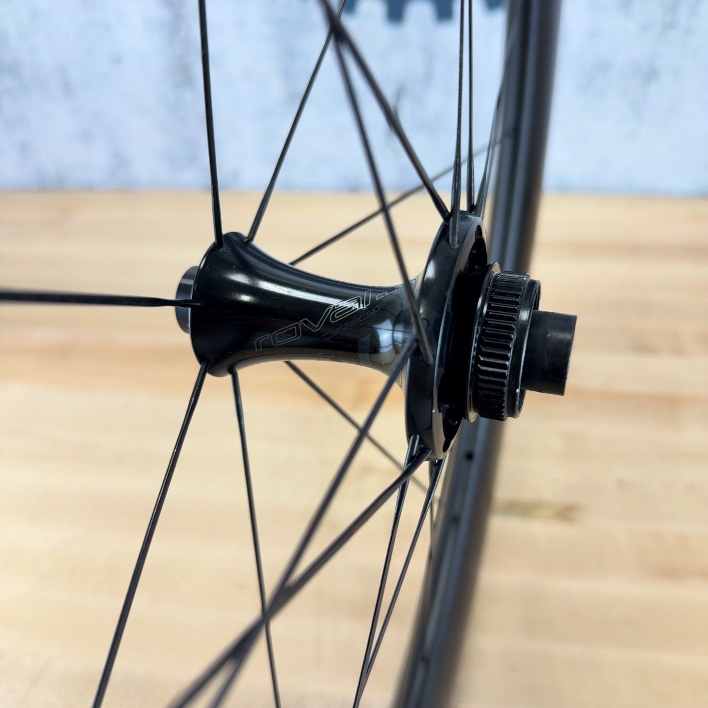 Roval Rapide CLX 64 Carbon Disc Brake Tubeless HG CeramicSpeed Wheelset 1592g
