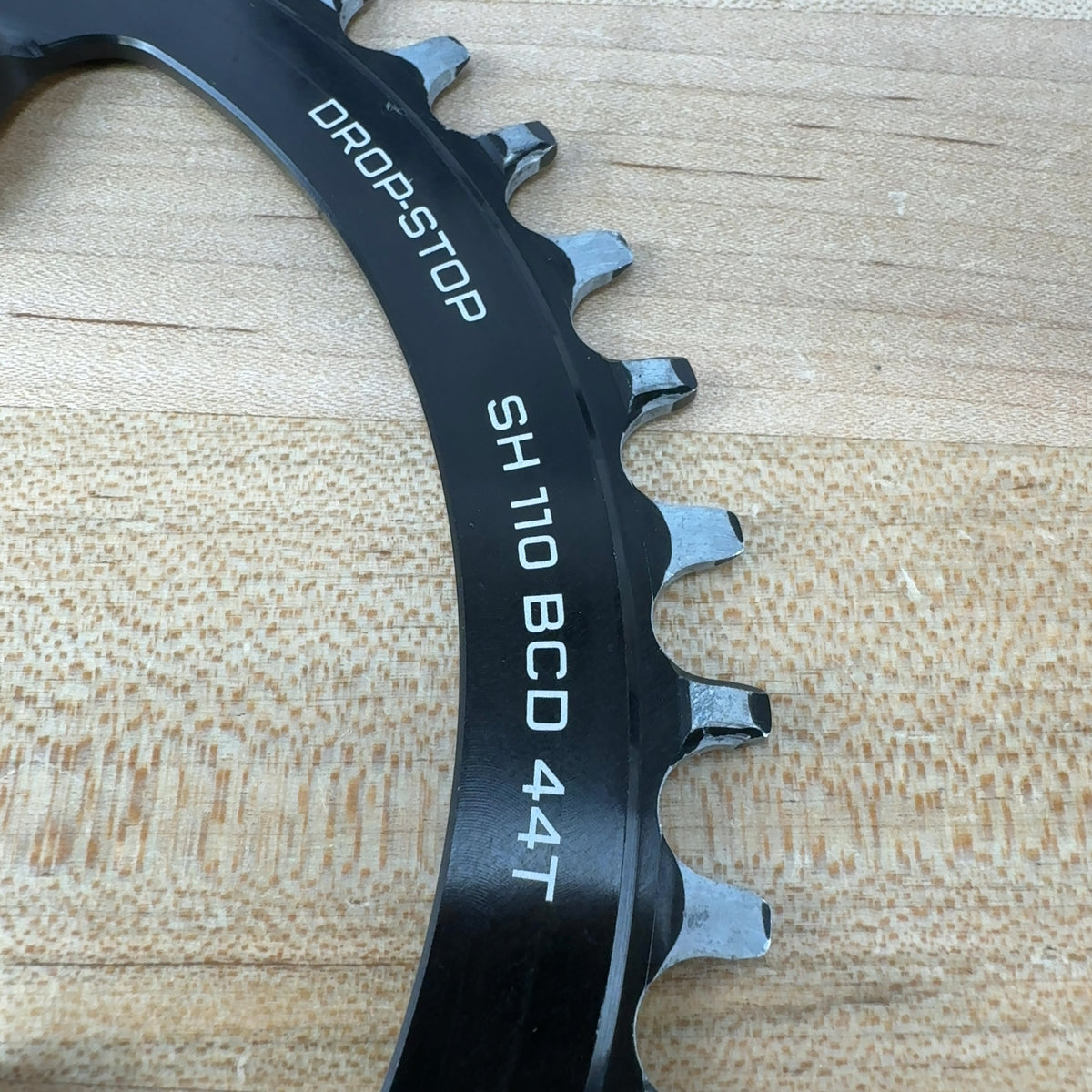 Wolf Tooth 110 BCD Asymmetric 4-Bolt for Shimano Cranks 44t Gravel 1x Chainring — photo 4 of 4