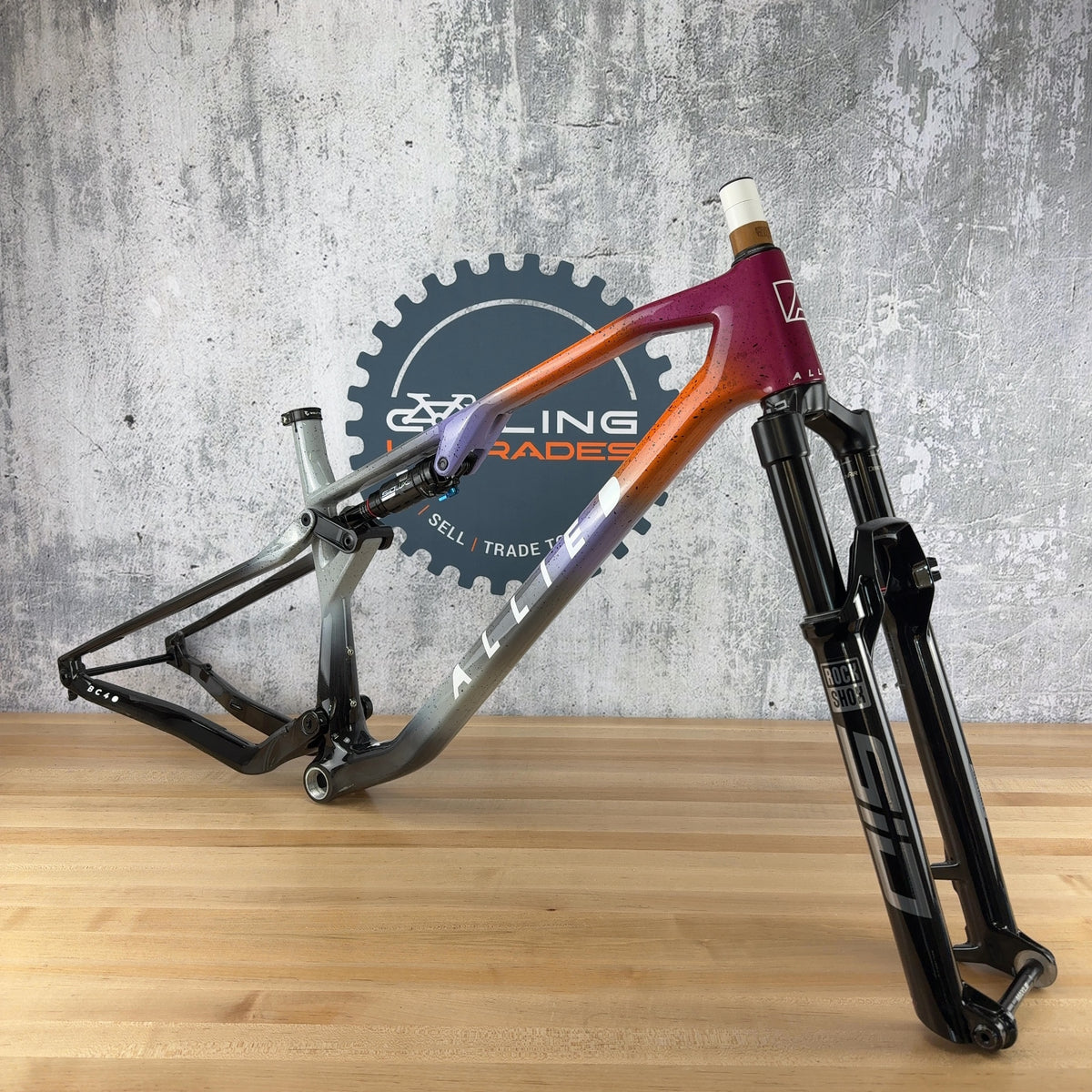 New! 2023 Allied BC40 Large Limited Payson McElveen Carbon MTB Frame MSRP $7360 — photo 4 of 16