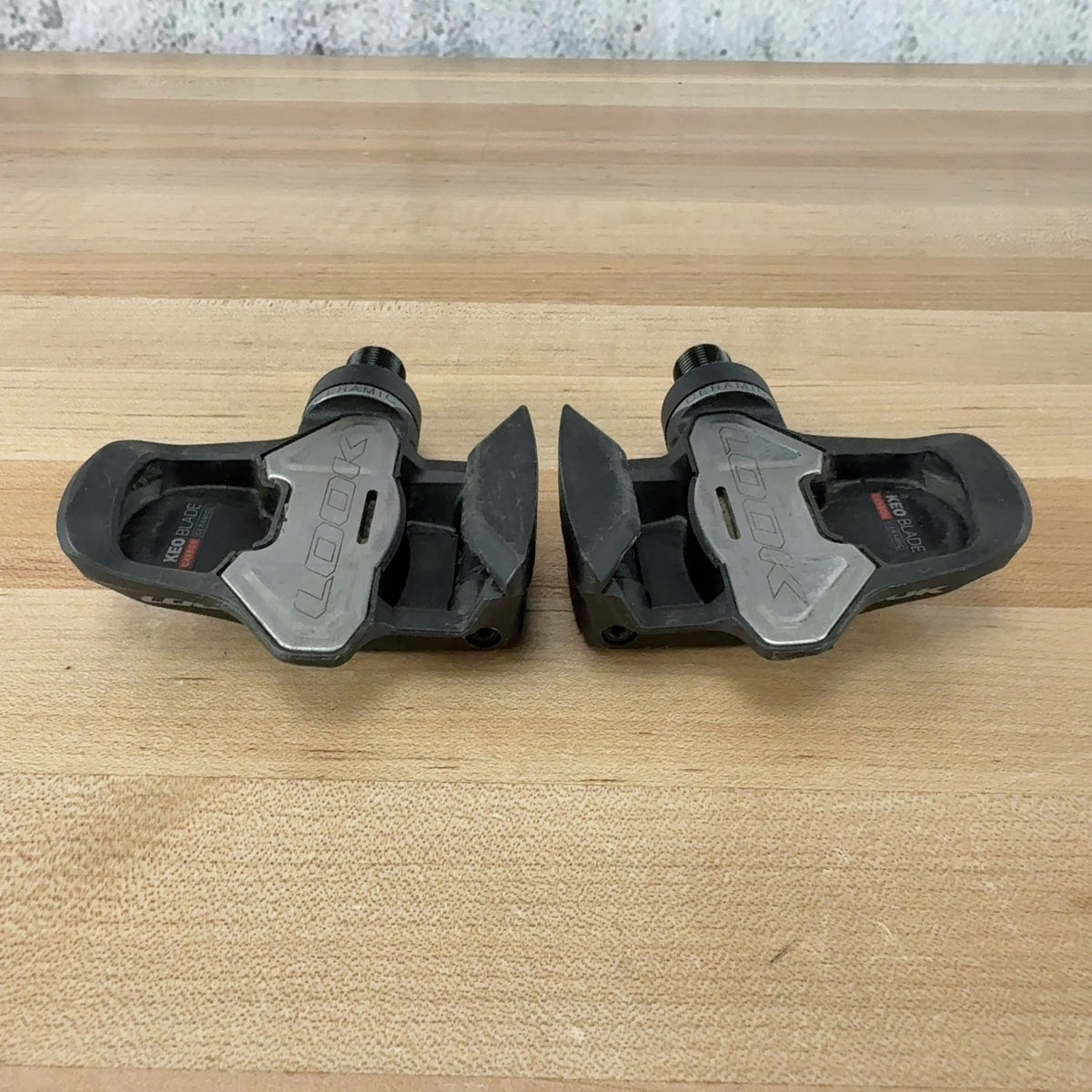 Look Keo Blade Carbon Ti 16nm Ceramic Bearing Clippless Road Bike Pedals 191g