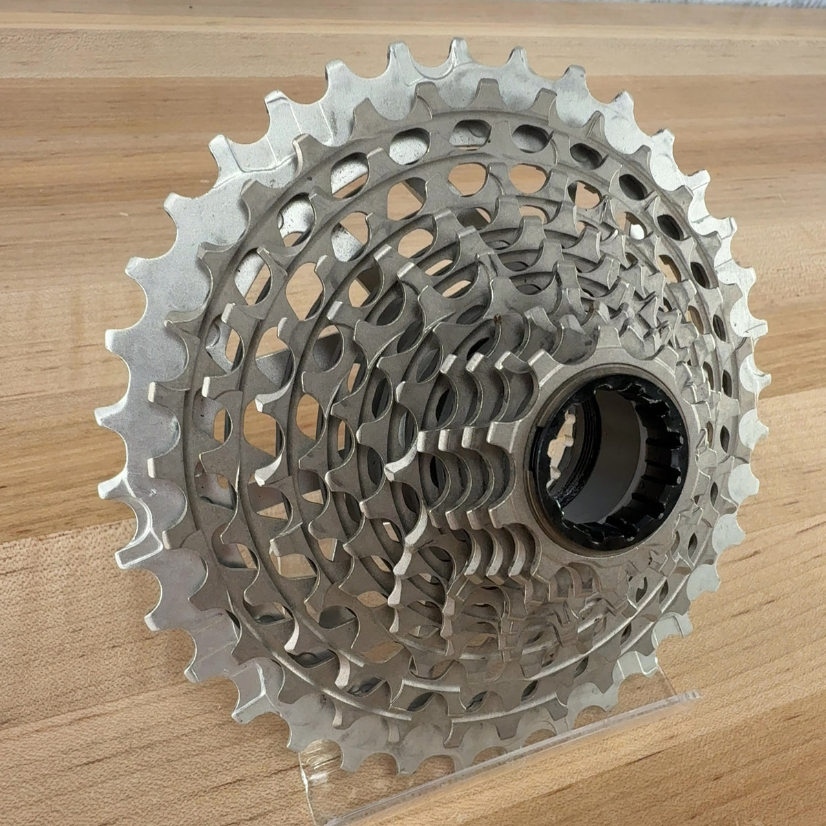 Low Mile! SRAM Red AXS XG-1290 10-36t E1 Silver 12-Speed Silver Bike Cassette