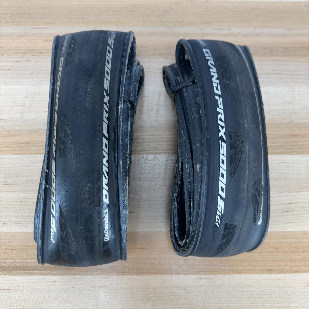 Low Mile! Pair Continental Grand Prix 5000 S TR 700x32mm 700c Tubeless Tires