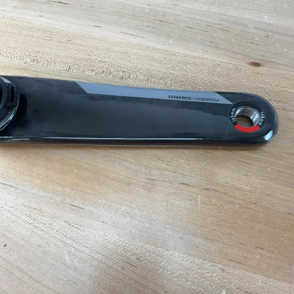 Low Mile! SRAM Quarq DUB 165mm Carbon Bike Crank Arm Assembly 468g