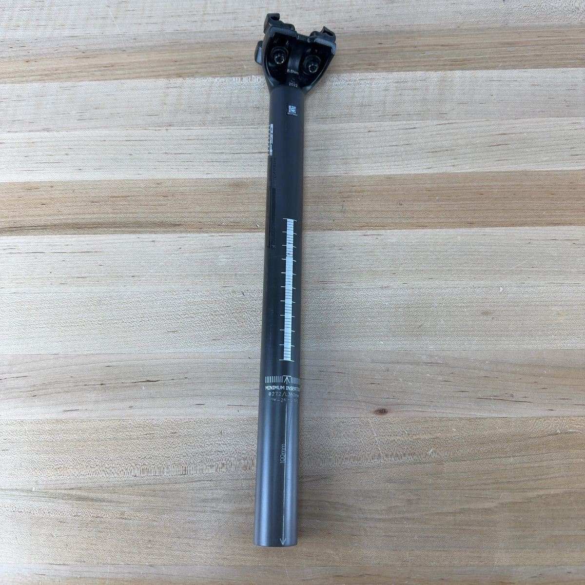 Low Mile! FSA SL-K 27.2mm x 350mm Carbon 20mm Setback Black Bike Seatpost 225g — photo 5 of 9