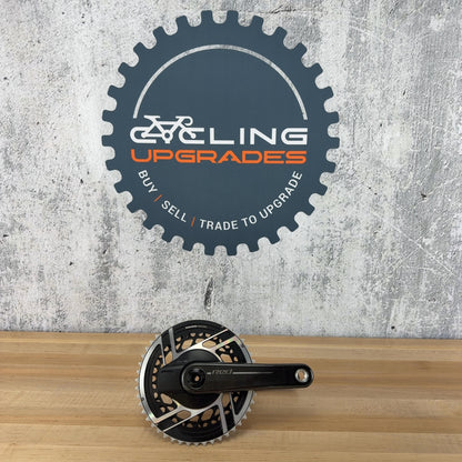 Low Mile! SRAM Red AXS E1 Quarq Power Meter 165mm 48/35T Carbon Crankset 574g